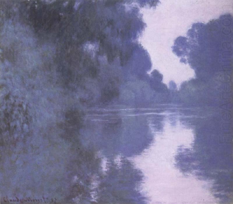 Claude Monet Morning on the Seine,near Giverny china oil painting image